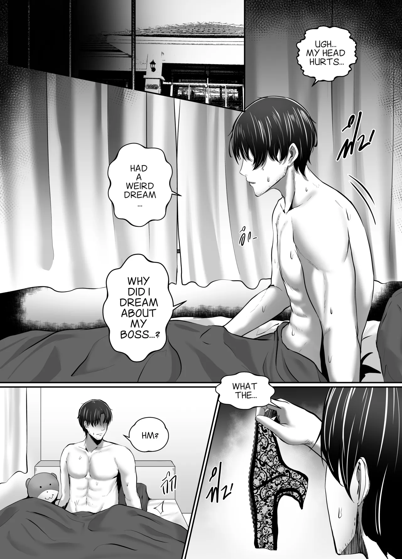 Hentai Manga Comic-Night with MILF.BOSS-Read-13